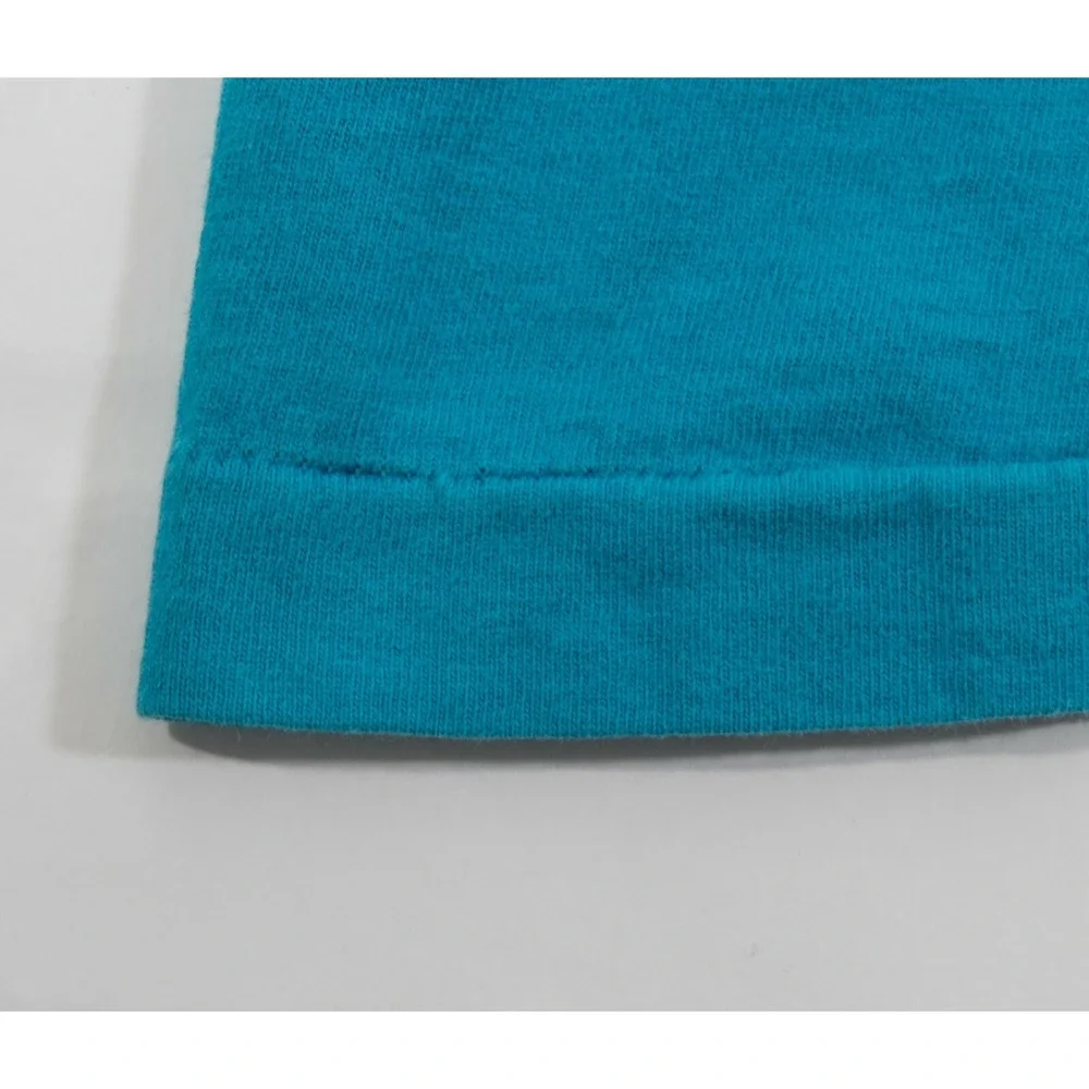 Guess T-Shirt Mens XL Teal Guess Paris Vintage 80s Single Stitch Graphic Tee - Picture 6 of 9